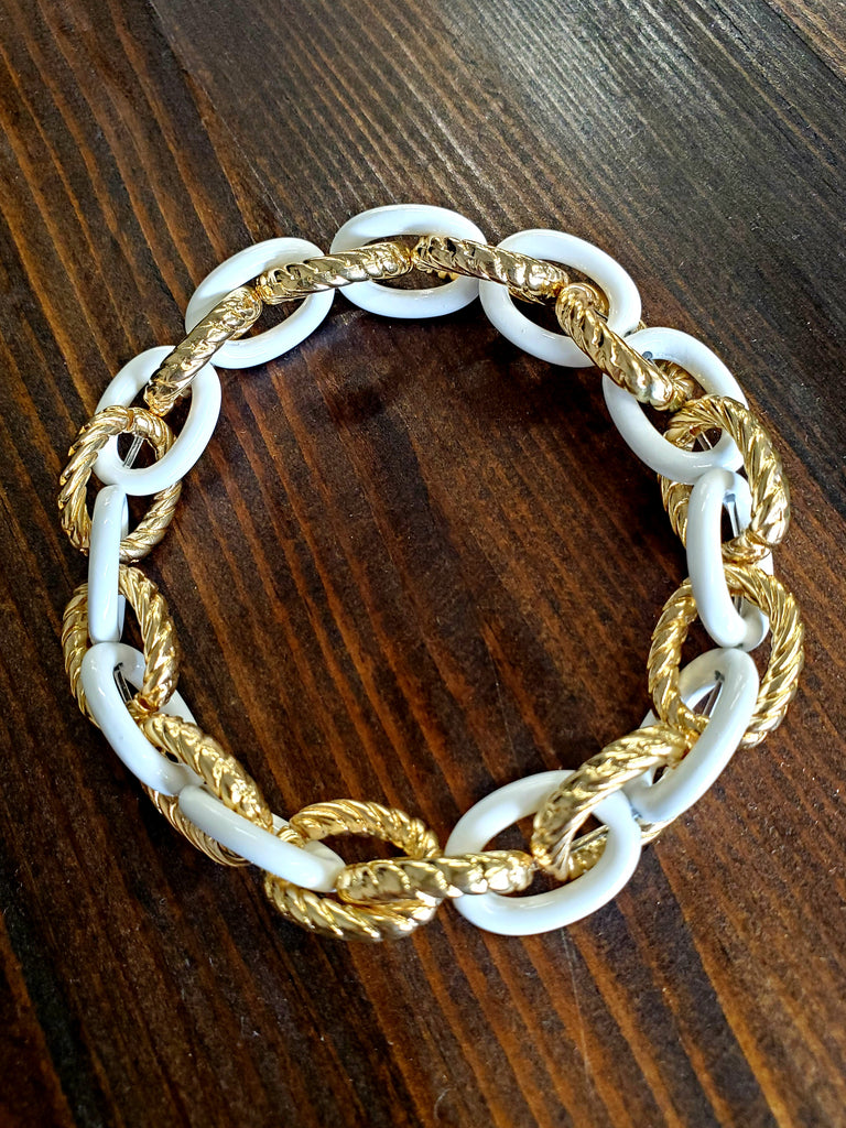 Linked Chain Bracelet - Multi