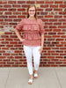 Kim Tiered Ruffle Top