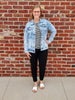 Odessa Distressed Jean Jacket - Denim