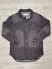 Sydney Charcoal Denim Button - Up