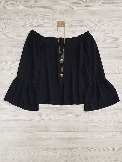 Kamden Off-The-Shoulder with Flare - Small Fit