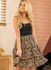Blakelee Black/Taupe Ruffle Skirts