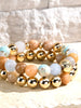 Silvia 2-Piece Mixed Bead Bracelet Set