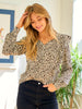 Tracey Ruffle Blouse - Cream