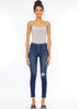 Mya High-Rise Button Fly Denim