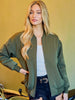 Tenley Bomber Jacket - Olive