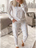 Izzie Splatter Leopard Loungewear Set