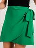Tara Tie Skirt - Kelly Green