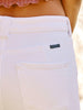 Mariah White Denim Flares