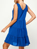 Kinsley Tiered Dress - Blue