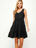 Kinsley Tiered Dress - Black