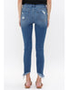Louise Mid Rise Crop Skinny