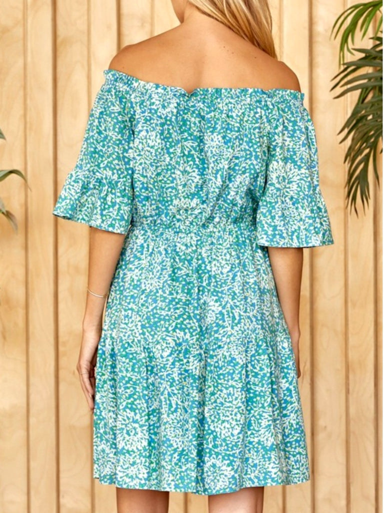 Emily Tiered Off-the-Shoulder Dress