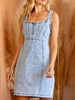 Rochelle Denim Overall Dresses