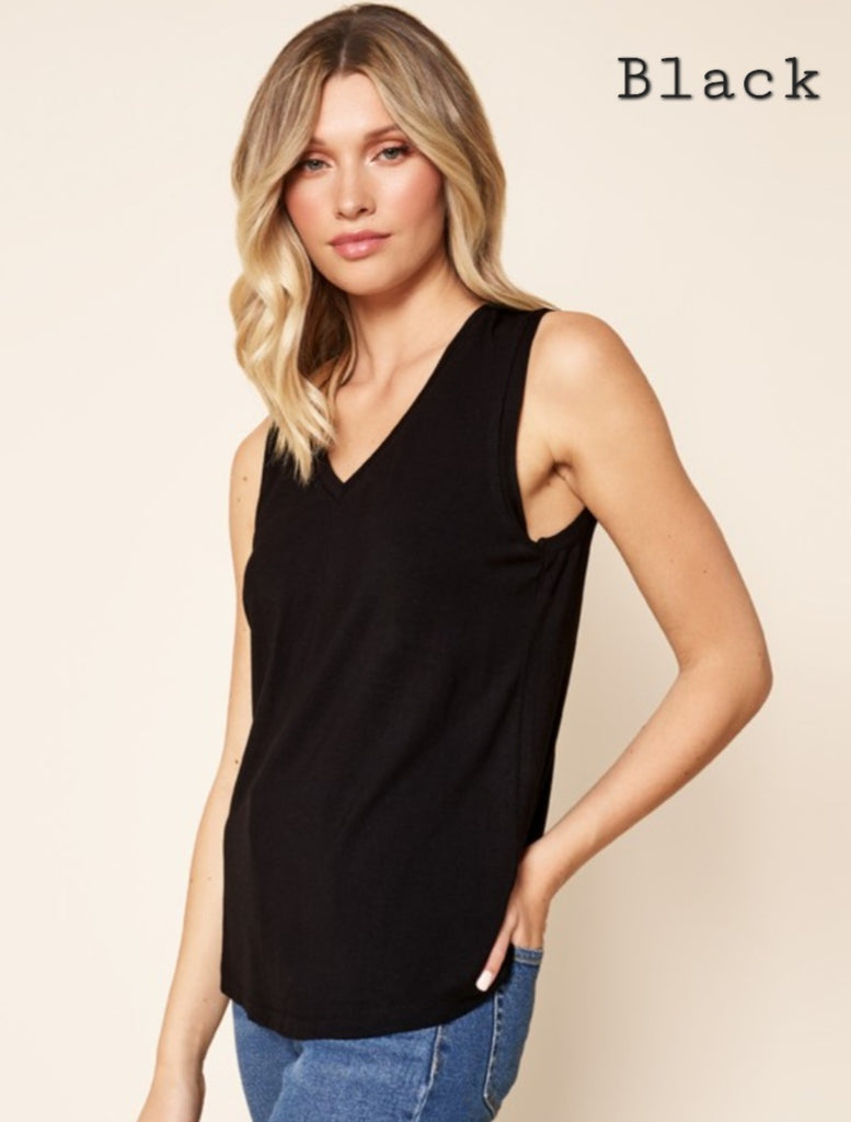 Betty V-Neck Perfect Tanks- Multi