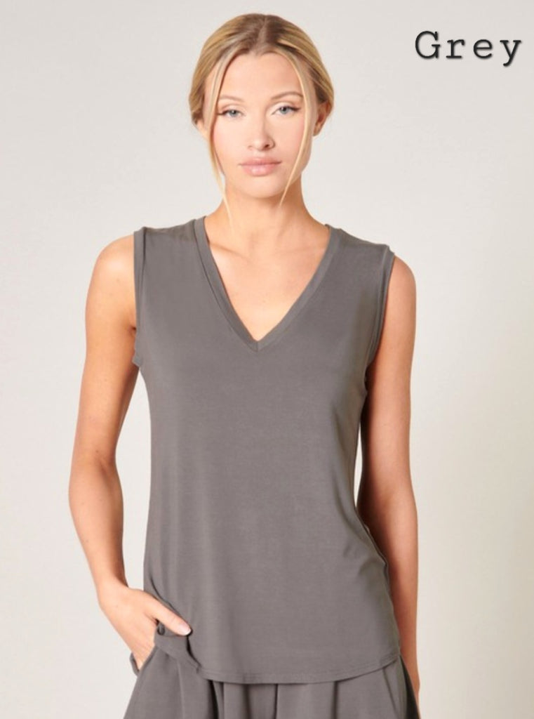 Betty V-Neck Perfect Tanks- Multi