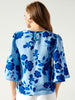 Jennica Floral Flare Sleeve Blouse