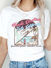 Heads Carolina Tails California Tee - White