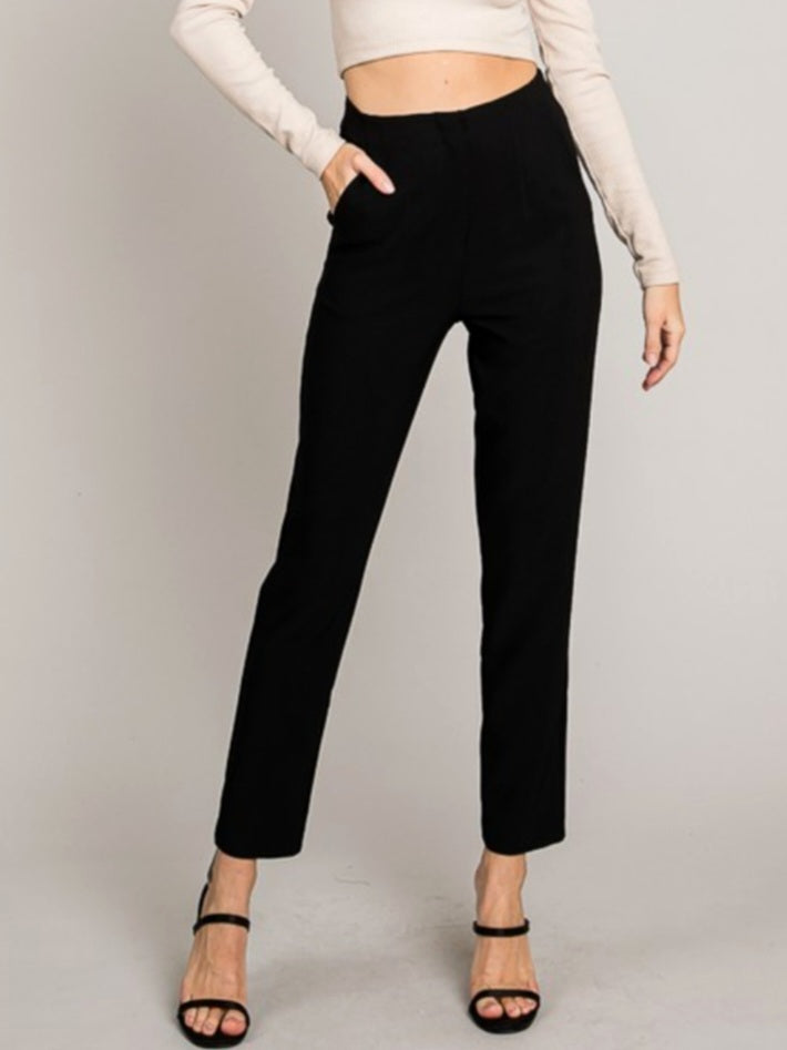 Men's Haggar® Iron Free Premium Khaki™ Slim-Straight Fit Flat Front Perfect  Fit Waistband Casual Pant