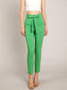 Paris Front Tie Pants - Kelly Green