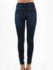 Sadie Wool-Lined High-Rise Skinny Denim